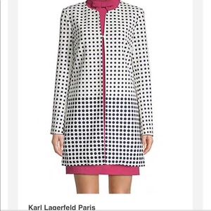 Classic Karl Lagerfeld Topper brand new!